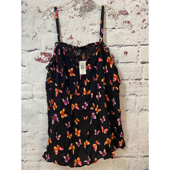 torrid Tops - |NWT| TORRID Butterfly Babydoll Tank